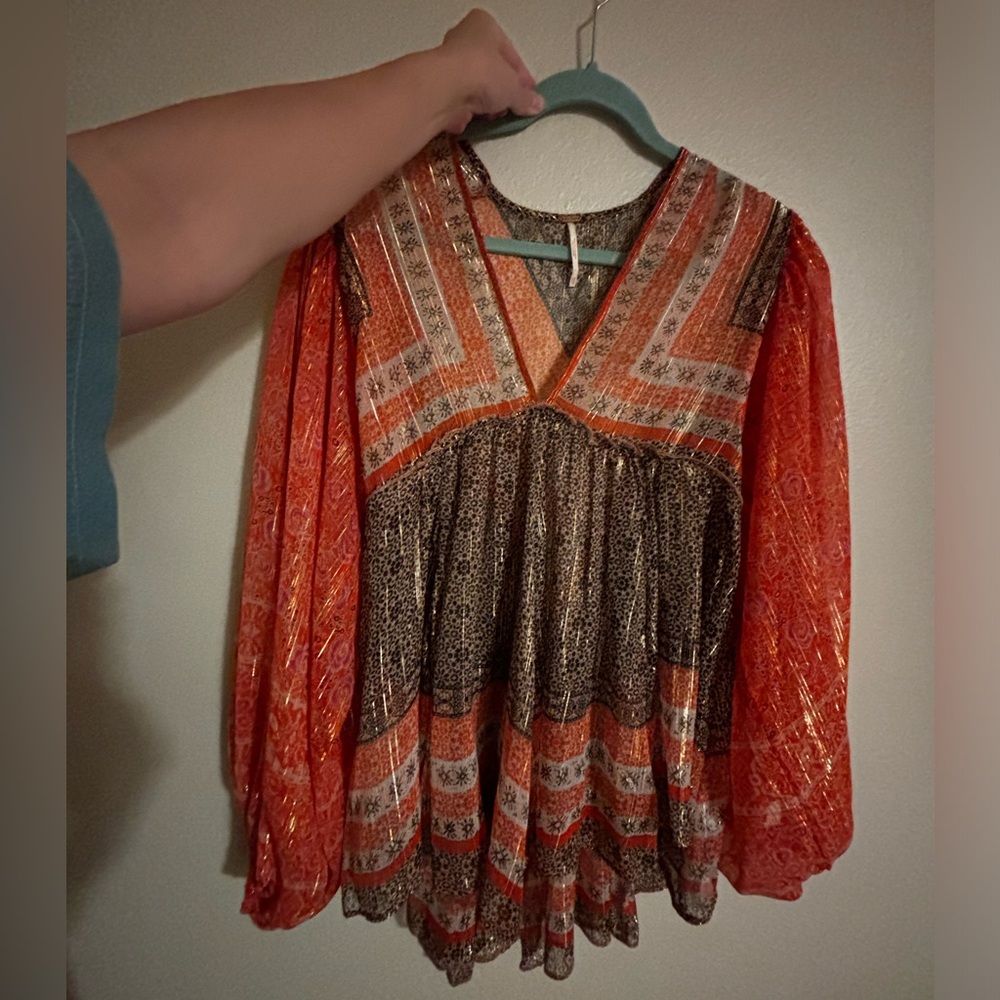 Free People Aaliyah Tunic Top (READ DESCRIPTION)